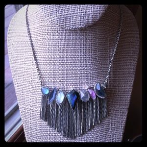 Riverstone Statement Collar Necklace